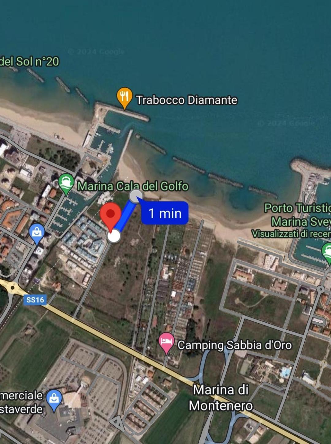 Oltre Confine Fronte Mare Villa Marina Di Montenero Exterior foto